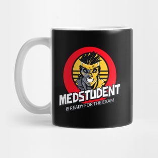 Medstudent Ready For Exam - Medical Student In Medschool Funny Gift For Nurse & Doctor Medicine Mug